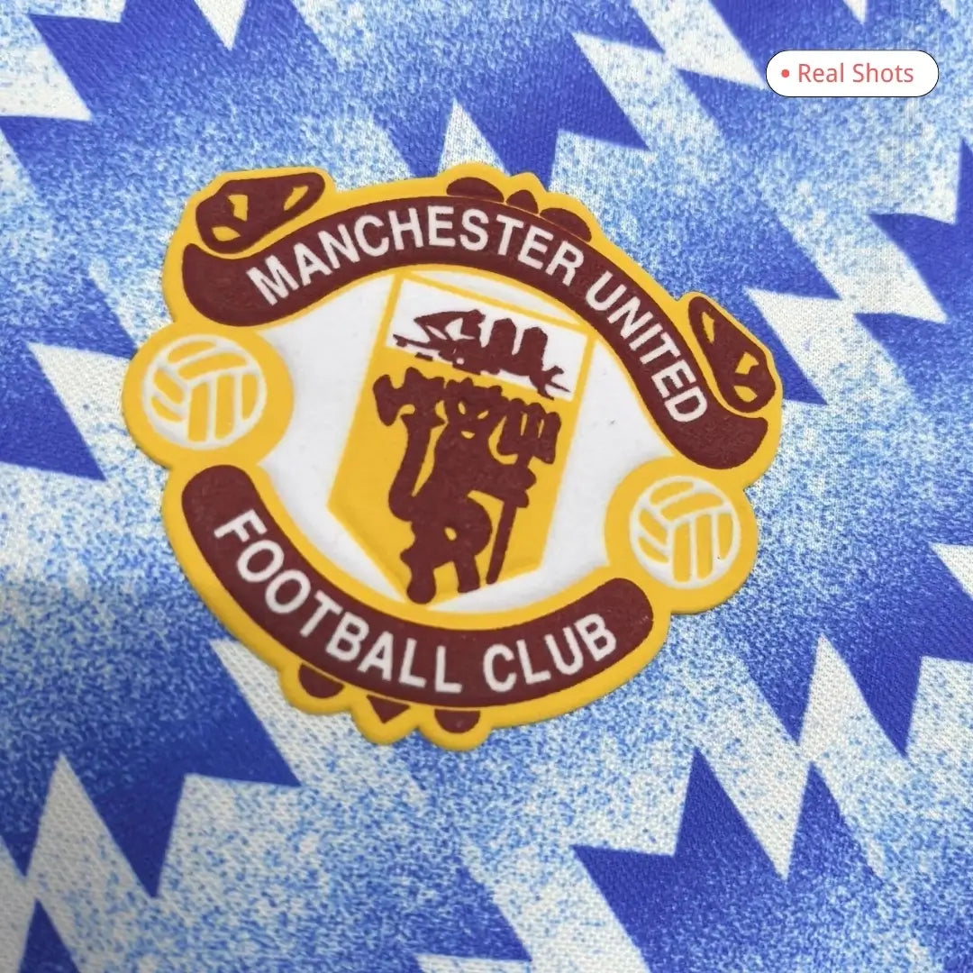 Manchester United Koszulka retro wyjazdowa 1990/92