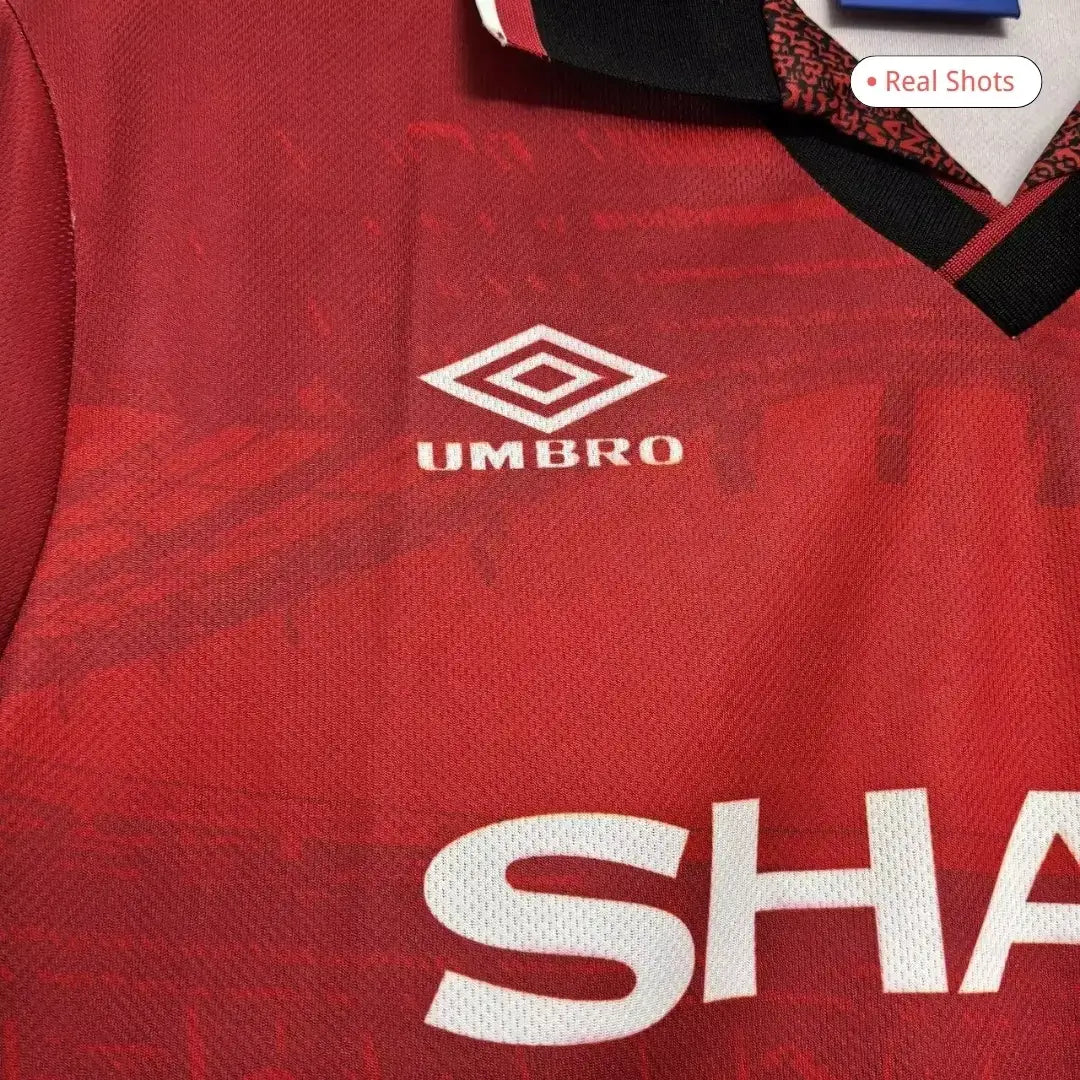 Manchester United Koszulka retro domowa 1994/96