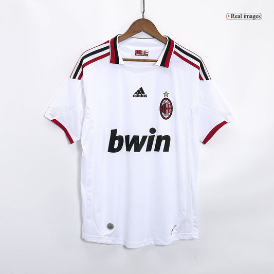 Ronaldinho #80 AC Milan Koszulka retro wyjazdowa 2009/10