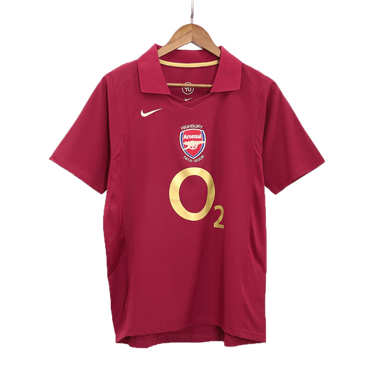 HENRY #14 Arsenal Koszulka retro domowa 2005/06