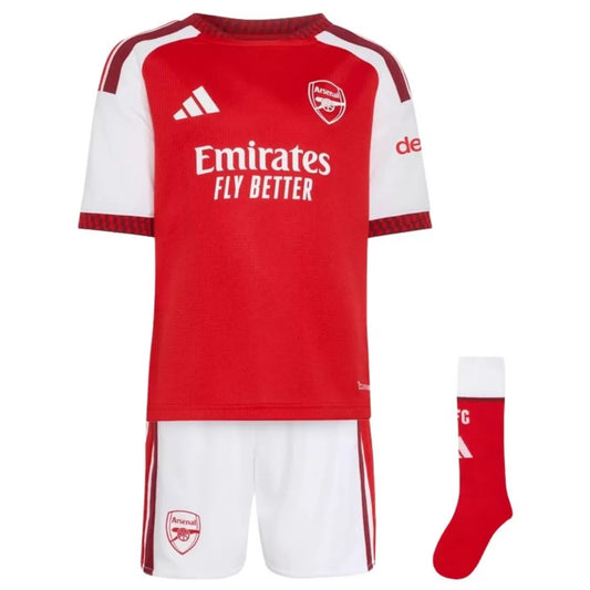 Arsenal Dziecięcy Komplet domowy – koszulka + spodenki 2026/27