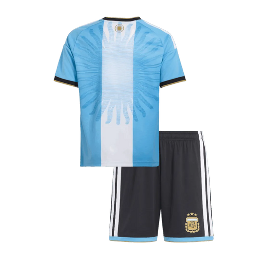 Argentinië x Messi Kinderthuistenue – shirt + broekje 2026