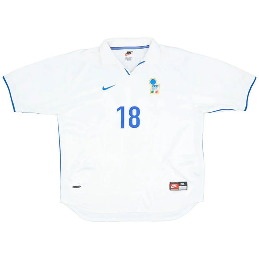 BAGGIO R #18 Włochy Koszulka retro wyjazdowa 1998