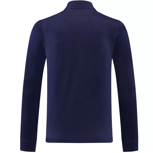 Barcelona Pre-match jas donkerblauw 2026/27