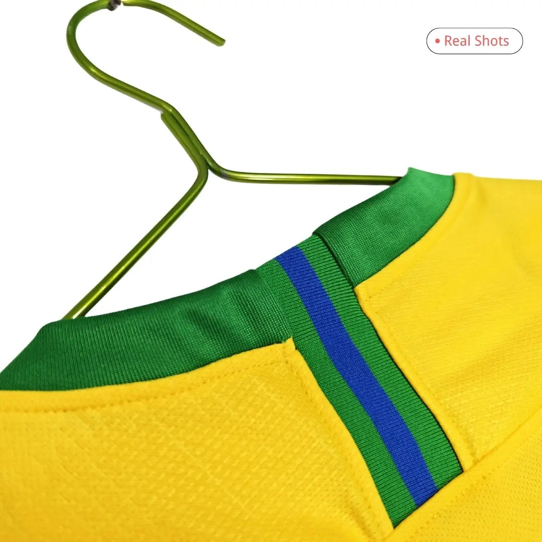 Brazylia Koszulka retro domowa 2018