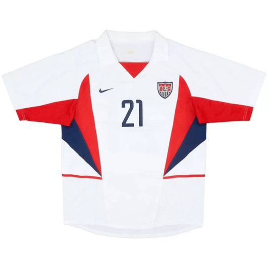 Donovan #21 USA Koszulka retro domowa 2002