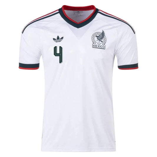 E.ÁLVAREZ #4 Meksyk Koszulka Wyjazdowa – Mundial 2026