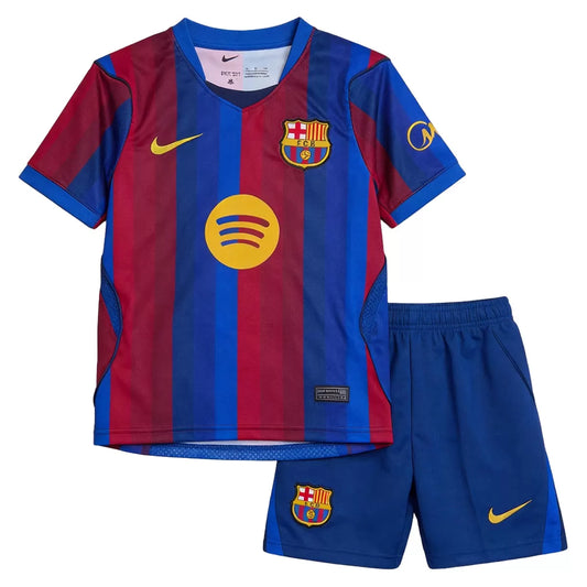 Barcelona Dziecięcy Komplet domowy – koszulka + spodenki 2026/27