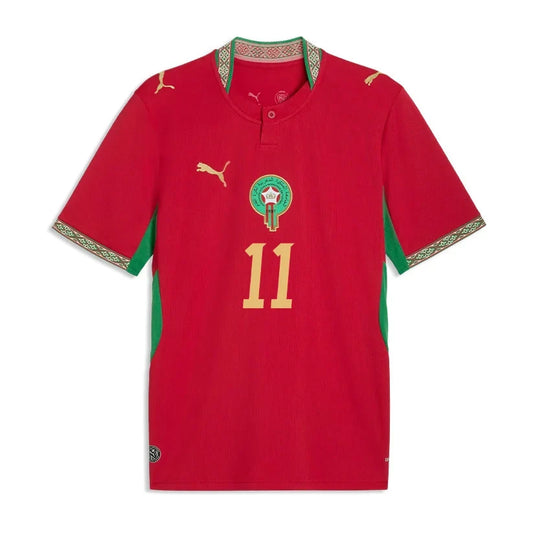 Saibari #11 Maroko Koszulka Domowa – Mundial 2026