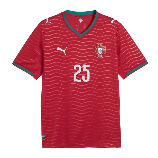 N. MENDES #25 Portugalia Koszulka Domowa – Mundial 2026
