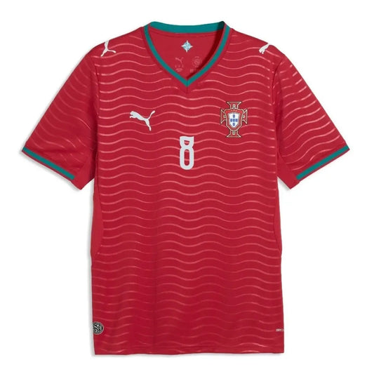 B.Fernandes #8 Portugalia Koszulka Domowa – Mundial 2026