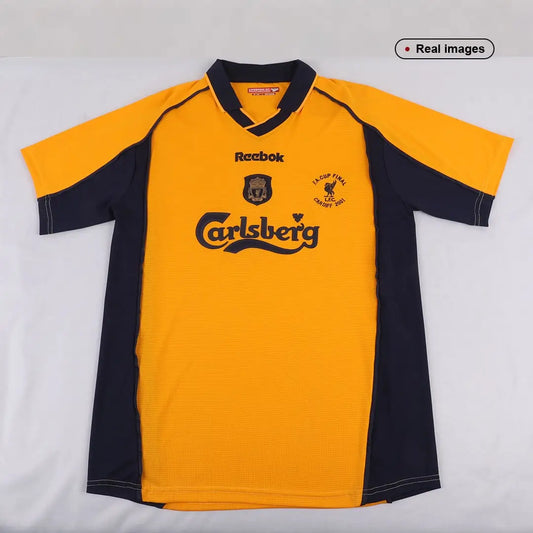 FOWLER #9 Liverpool Koszulka retro wyjazdowa 2000/01