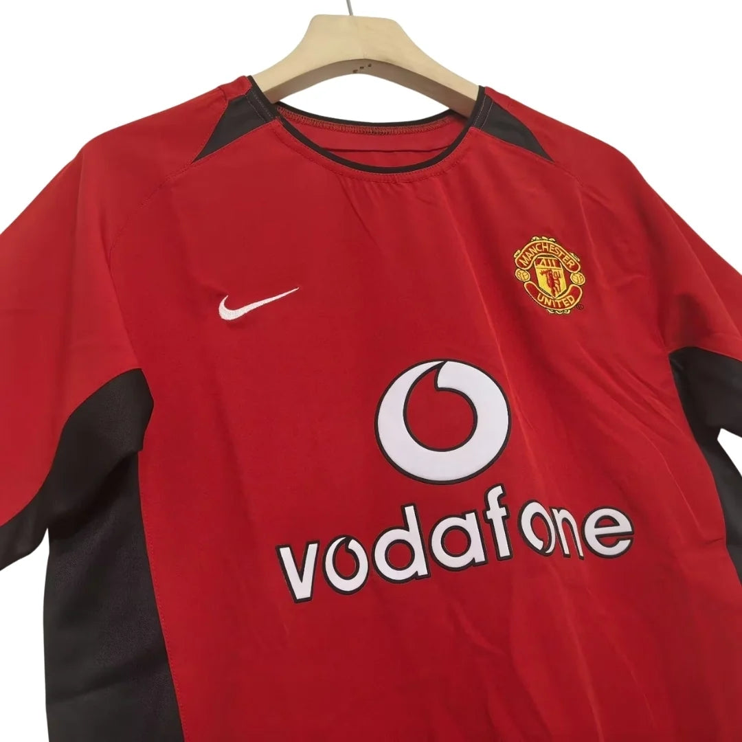 Manchester United Koszulka retro domowa 2002/04