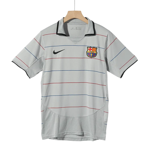 Xavi #6 Barcelona Koszulka retro wyjazdowa 2003/04