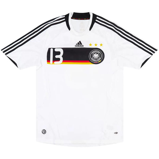 Ballack #13 Niemcy Koszulka retro domowa Euro 2008