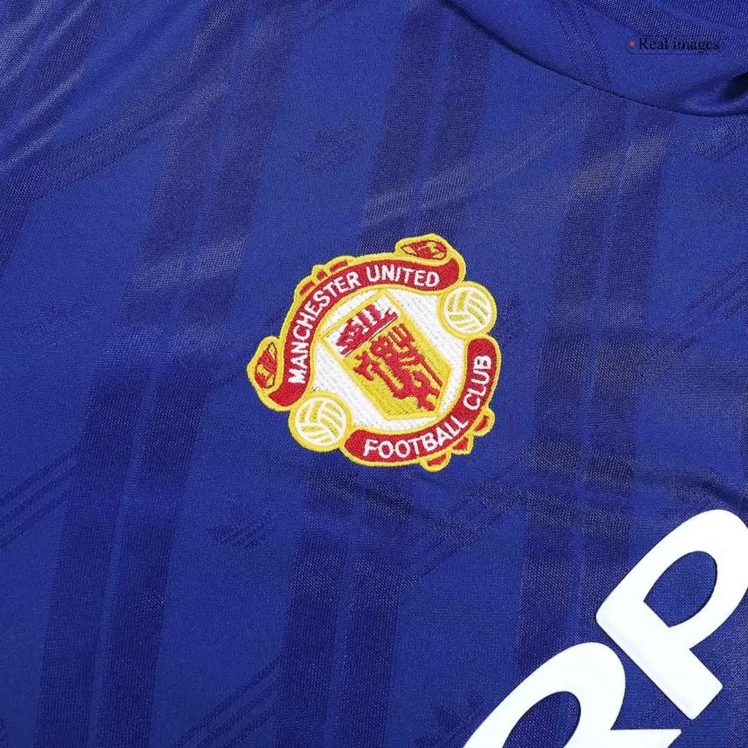 Manchester United Koszulka retro wyjazdowa 1986/88