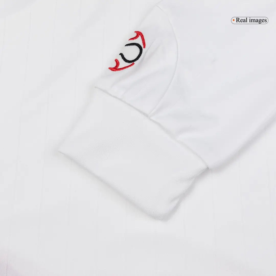 AC Milan Koszulka retro wyjazdowa z długim rękawem 2006/07