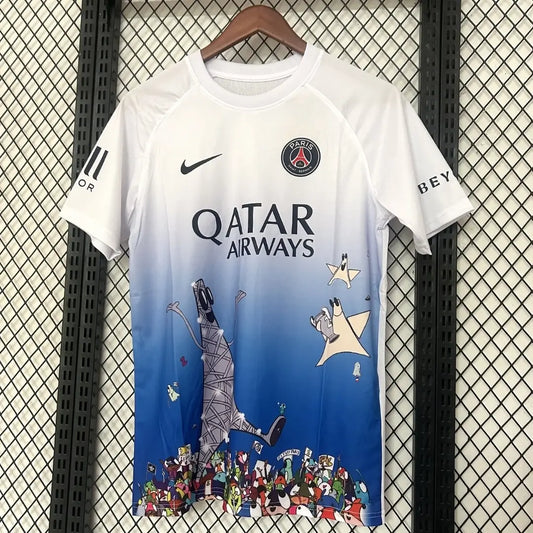 Special PSG x Art Basel Edgar Plans Champions League Koszulka 2026/27