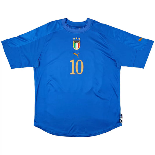 TOTTI #10 Włochy Koszulka retro domowa 2004