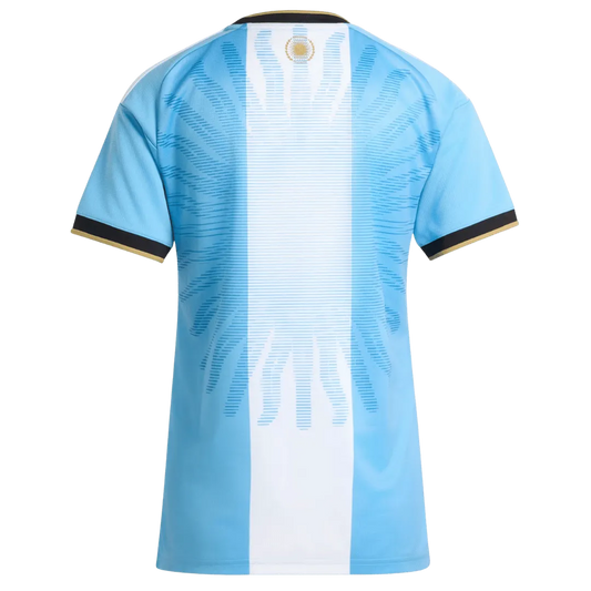 Argentinië x Messi Dames T-shirt 2026 Blauw