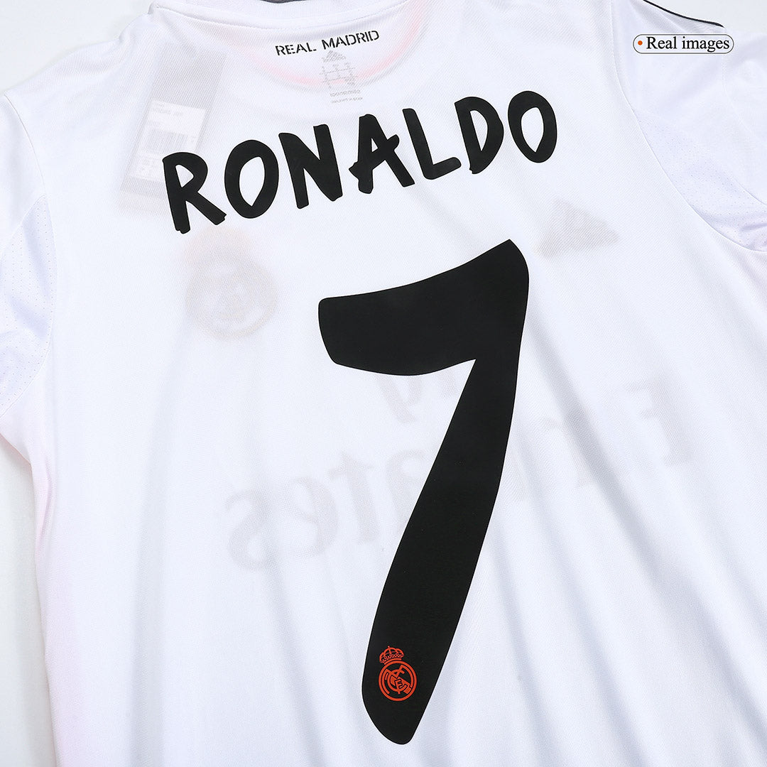 RONALDO #7 Real Madrid Koszulka retro domowa 2013/14