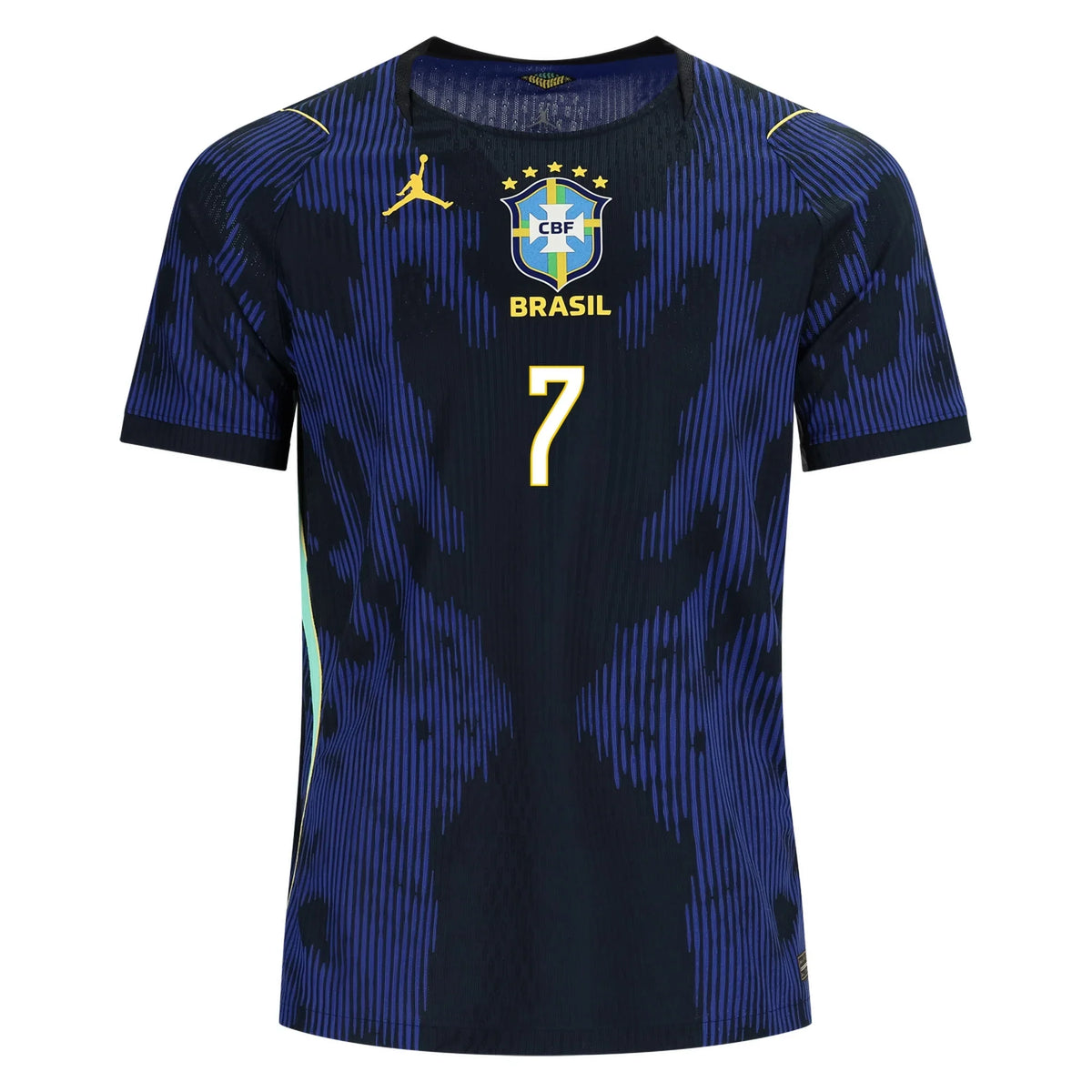 Vini Jr. #7 Brazylia Koszulka Wyjazdowa Wersja zawodnicza – Mundial 2026