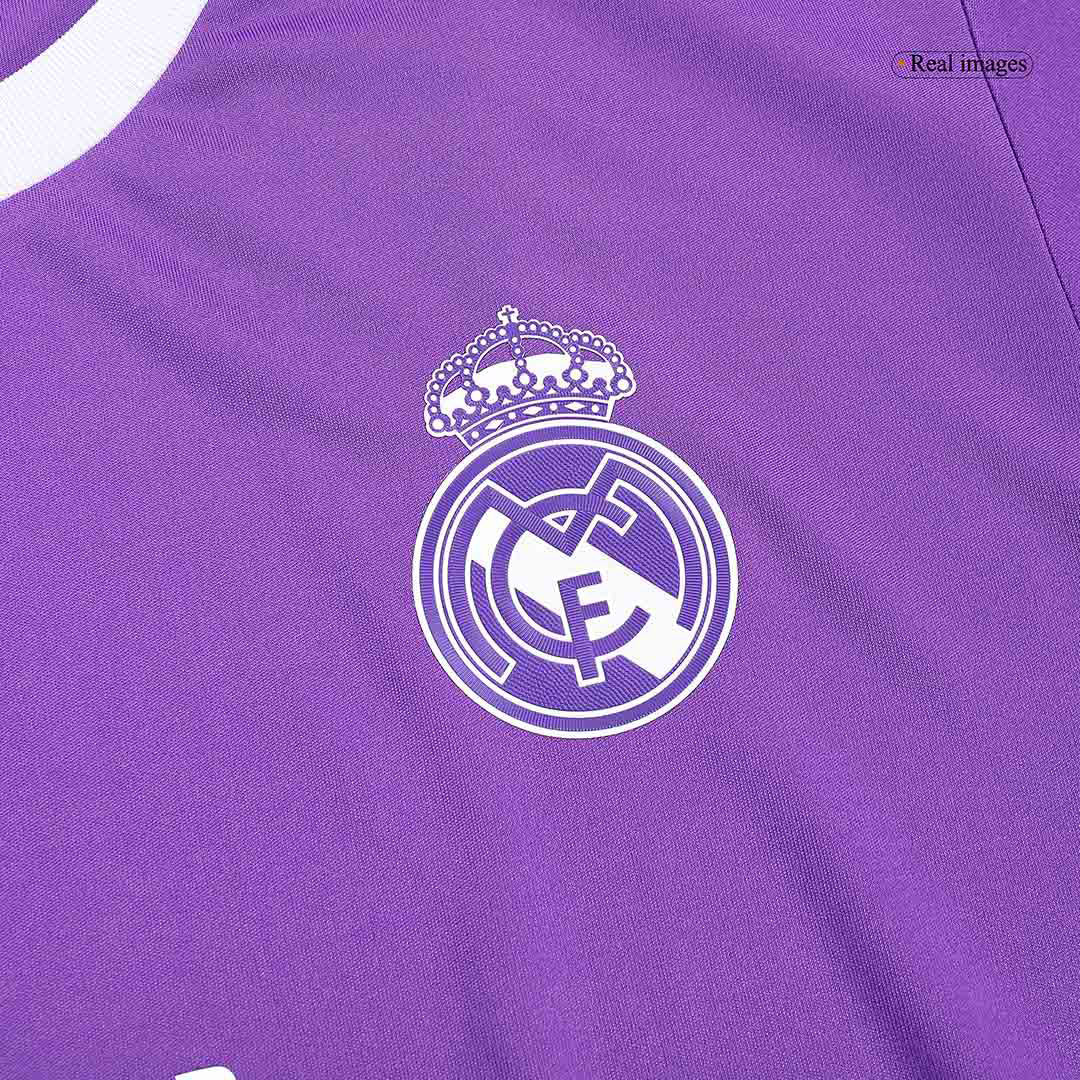 Real Madrid Koszulka retro wyjazdowa z długim rękawem 2016/17