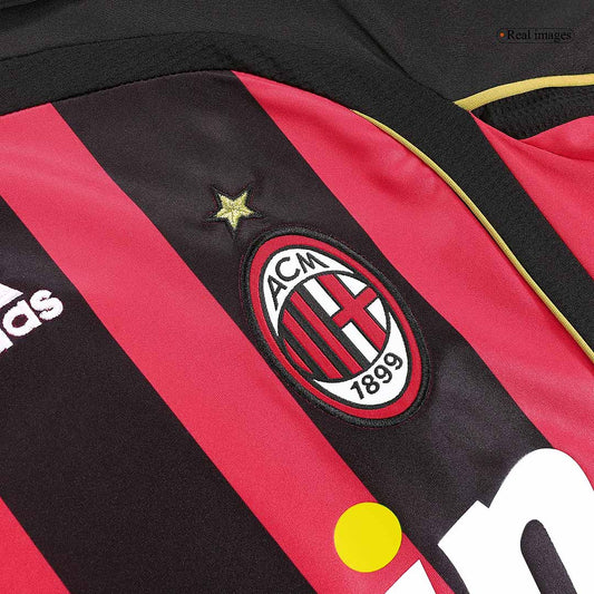 AC Milan Koszulka retro domowa z długim rękawem 2006/07