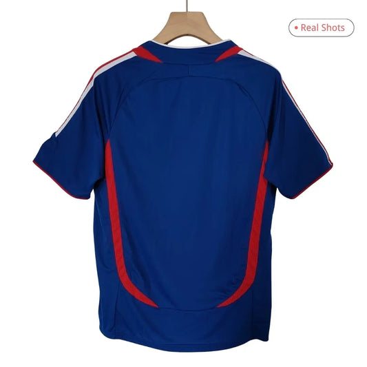 Francja Koszulka retro domowa 2006