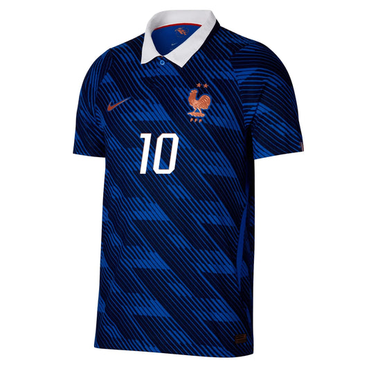 Mbappe #10 Francja Koszulka Domowa Wersja zawodnicza – Mundial 2026