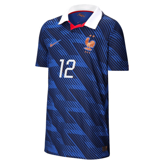 BARCOLA #12 Francja Koszulka Domowa Wersja zawodnicza – Mundial 2026