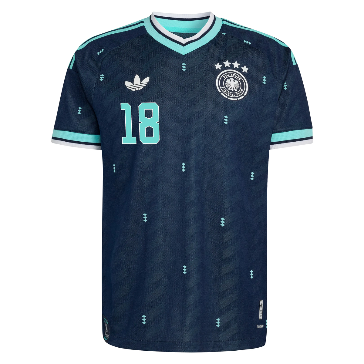 BROWN #18 Niemcy Koszulka Wyjazdowa Wersja zawodnicza – Mundial 2026
