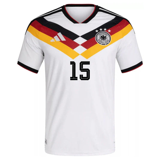 SCHLOTTERBECK #15 Niemcy Koszulka Domowa Wersja zawodnicza – Mundial 2026