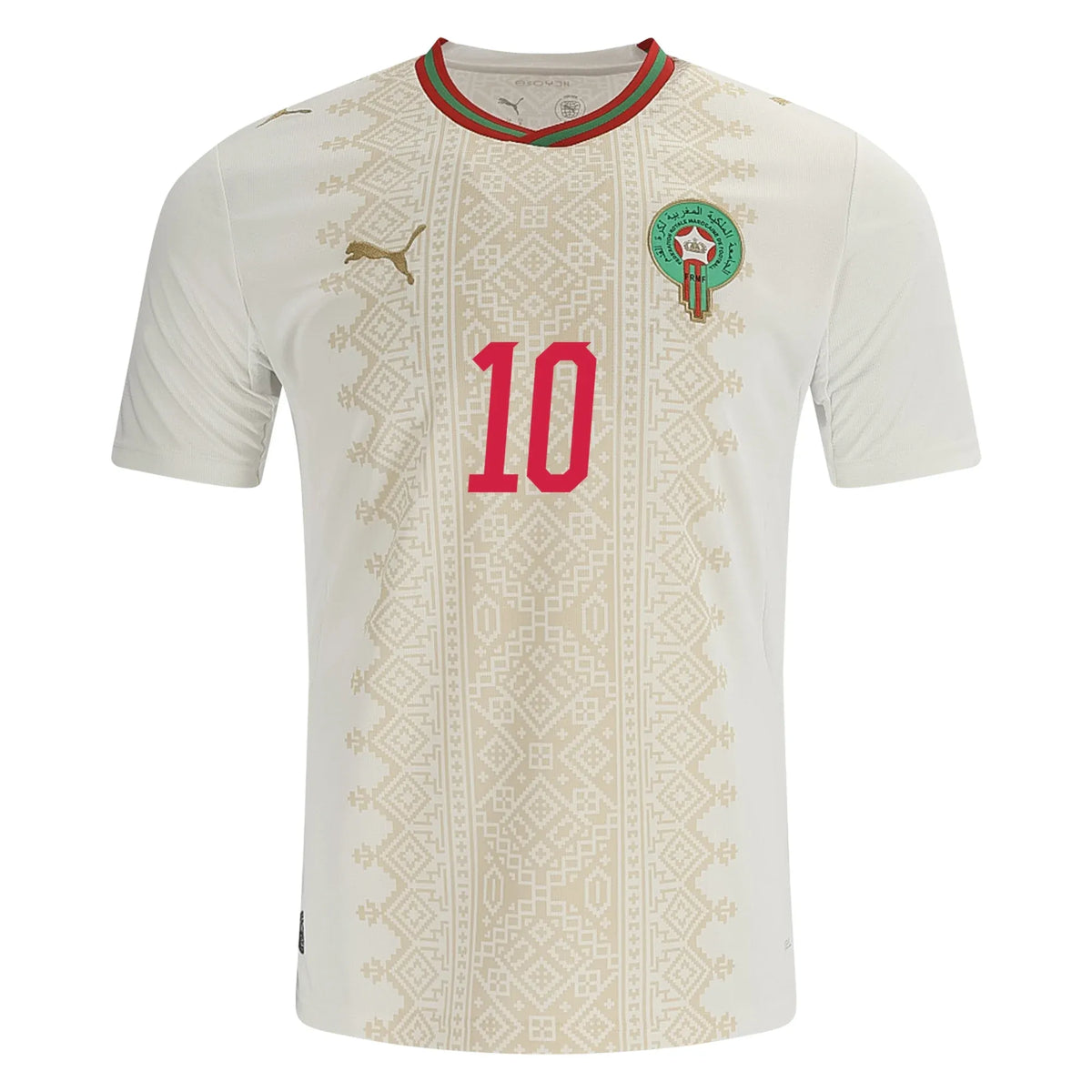 Brahim #10 Maroko Koszulka Wyjazdowa – Mundial 2026