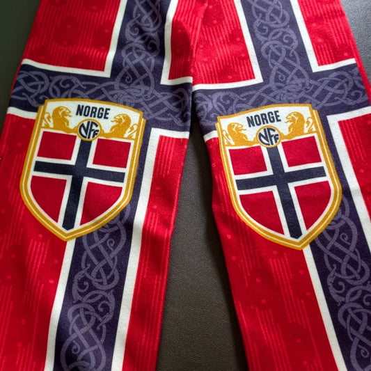 Norwegen Fan-Schal – Rot