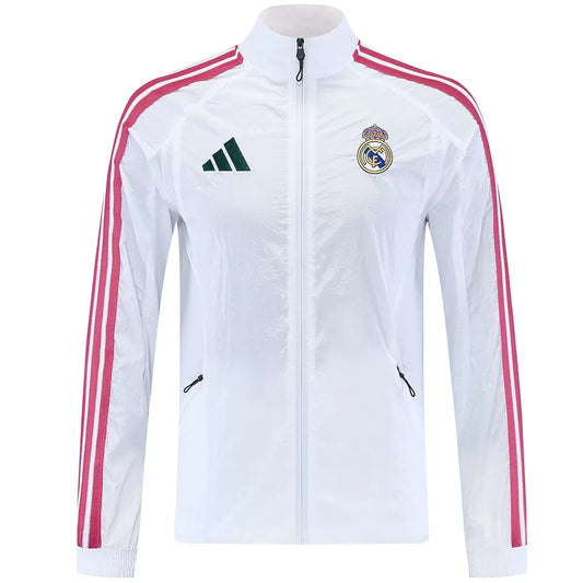Real Madrid Windbreaker Wit 2026/27