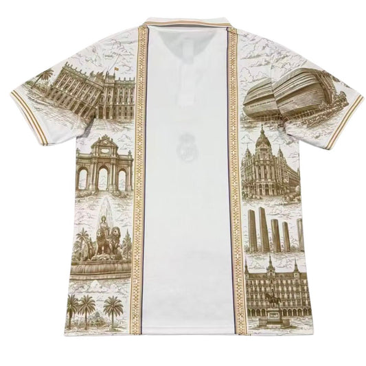 Real Madrid Styl vintage Koszulka Polo 2026/27