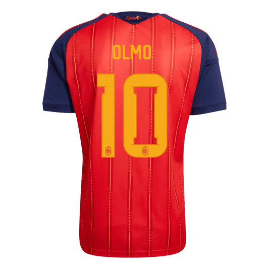 OLMO #10 Hiszpania Koszulka Domowa – Mundial 2026