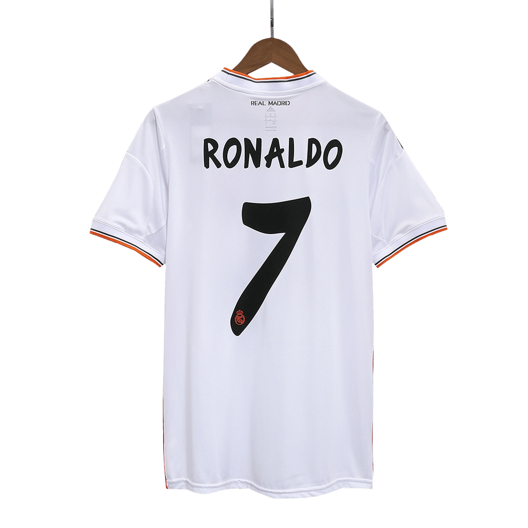 RONALDO #7 Real Madrid Koszulka retro domowa 2013/14