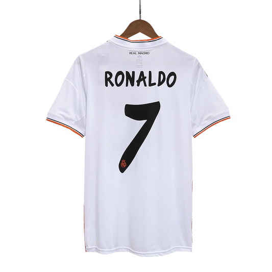 RONALDO #7 Real Madrid Koszulka retro domowa 2013/14