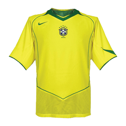Brazylia Koszulka retro domowa 2004