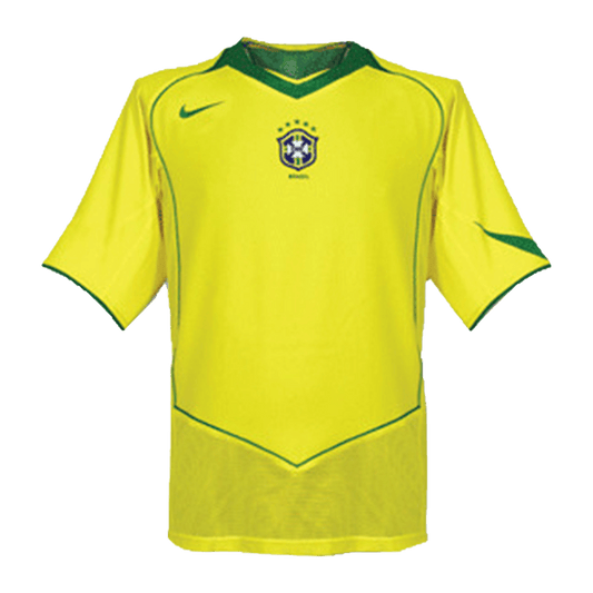 Brazylia Koszulka retro domowa 2004