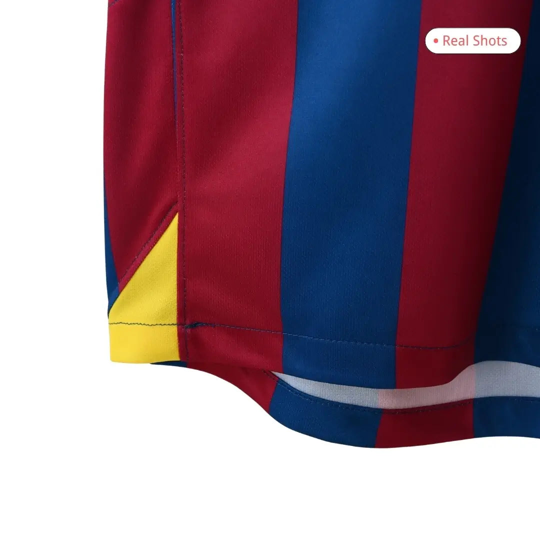 Barcelona Ronaldinho #10 Barcelona Koszulka retro domowa UCL Final 2005/06