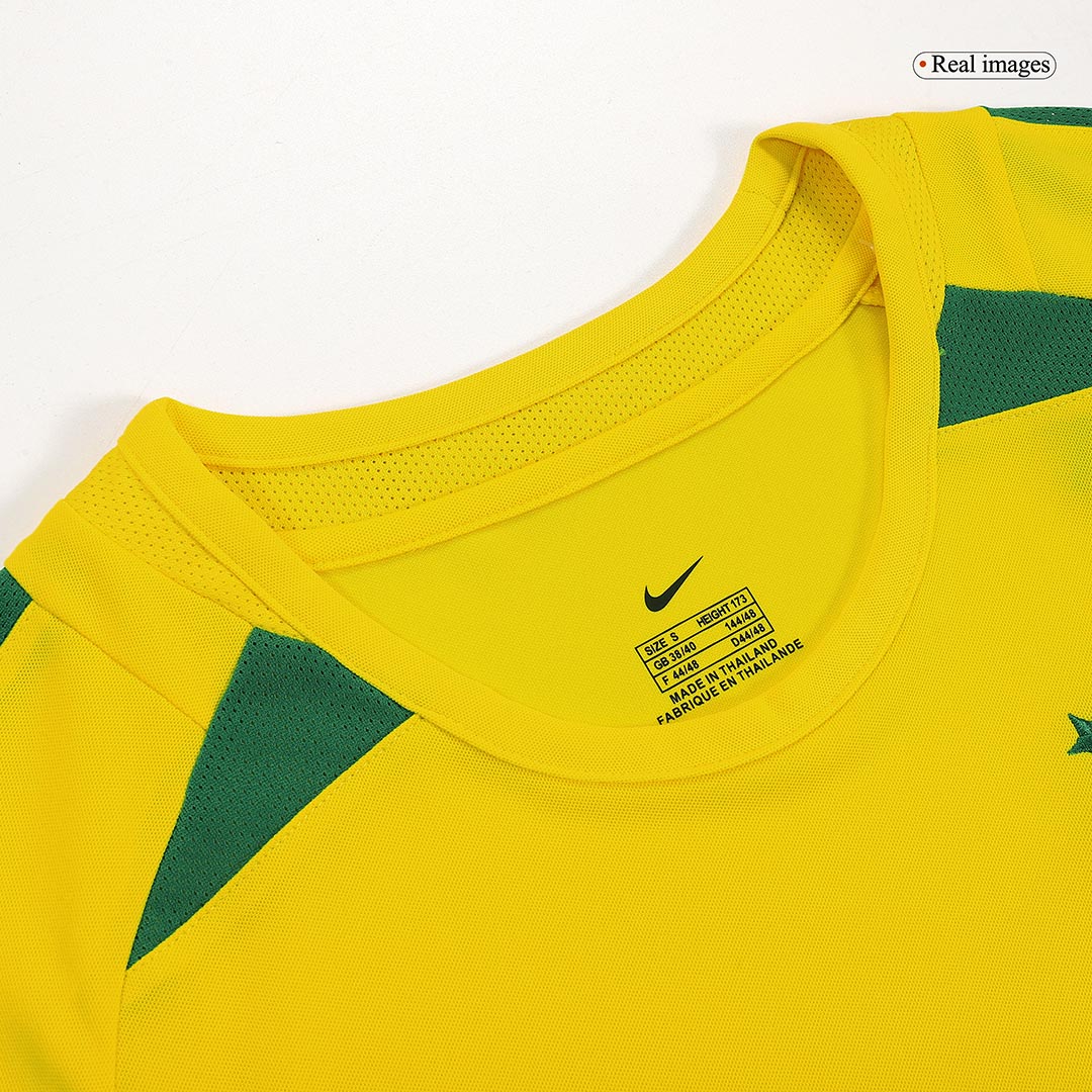 Brazylia Koszulka retro domowa 2002/03