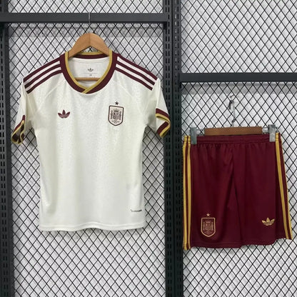 Hiszpania Zestaw – Koszulka + Spodenki Wyjazdowa – Mundial 2026
