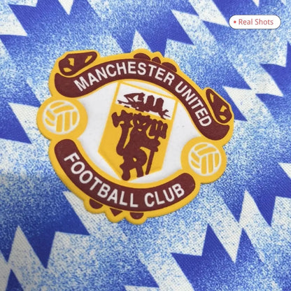 Manchester United Koszulka retro wyjazdowa 1990/92