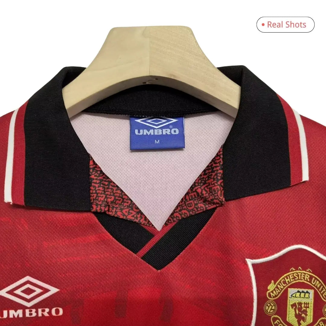 Manchester United Koszulka retro domowa 1994/96