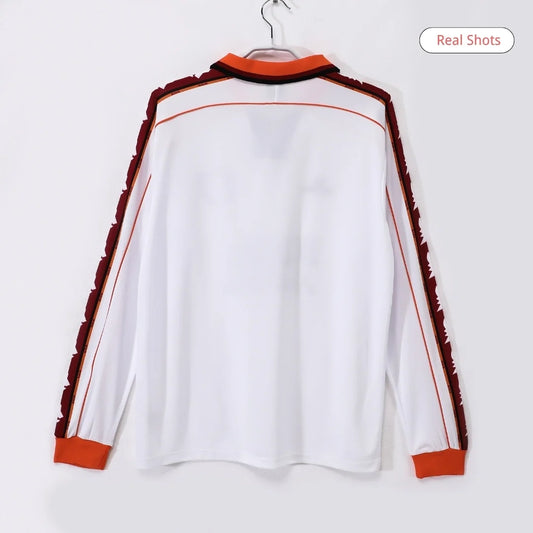Roma Koszulka retro wyjazdowa z długim rękawem 1998/99