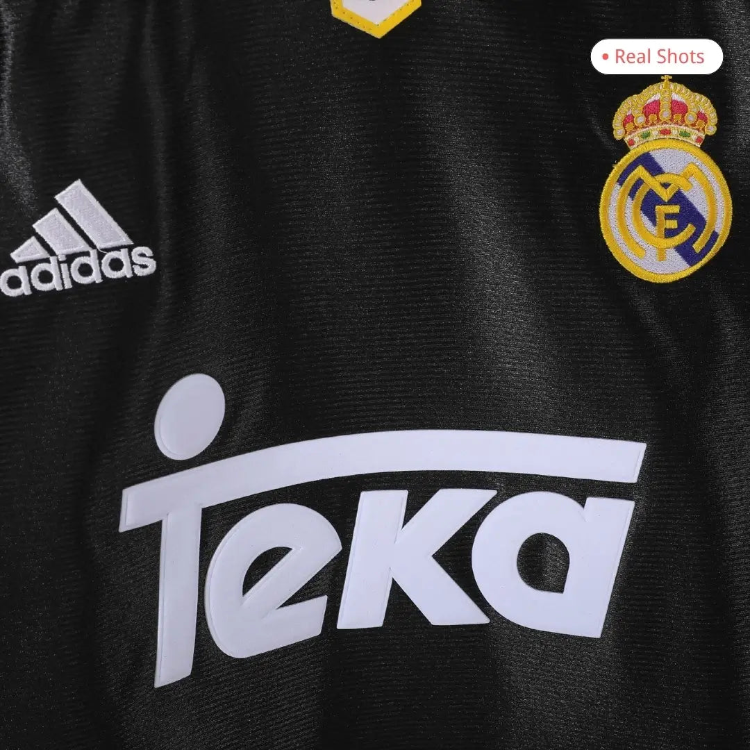 Real Madrid Koszulka retro wyjazdowa z długim rękawem 1999/00