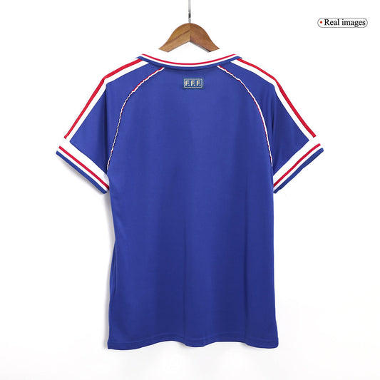 Francja Koszulka retro domowa World Cup 1998